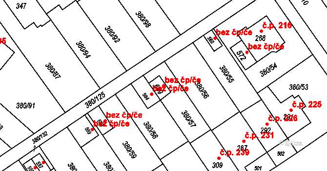 Olomouc 41259548 na parcele st. 649 v KÚ Hejčín, Katastrální mapa