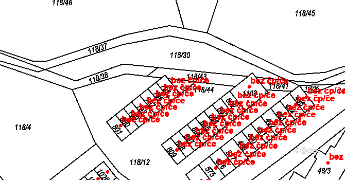 Harrachov 44303548 na parcele st. 795 v KÚ Harrachov, Katastrální mapa