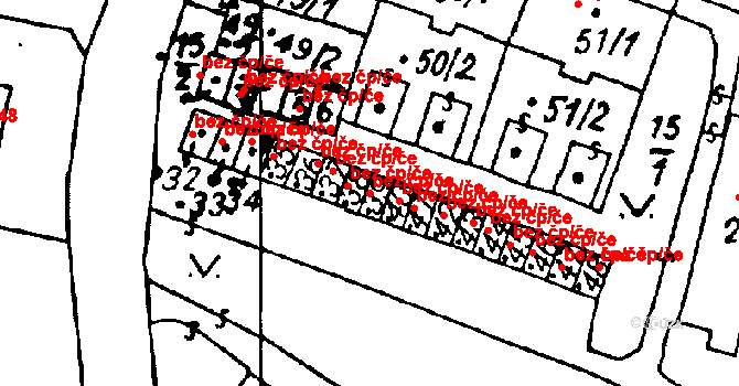 Heřmanova Huť 45766550 na parcele st. 39 v KÚ Vlkýš, Katastrální mapa