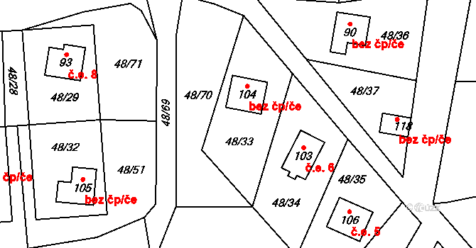 Lešov 7, Pelhřimov, Katastrální mapa