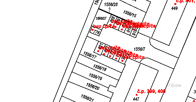 Dašice 48653551 na parcele st. 721 v KÚ Dašice, Katastrální mapa