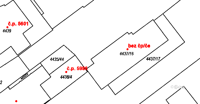 Objekt 50171551, Katastrální mapa