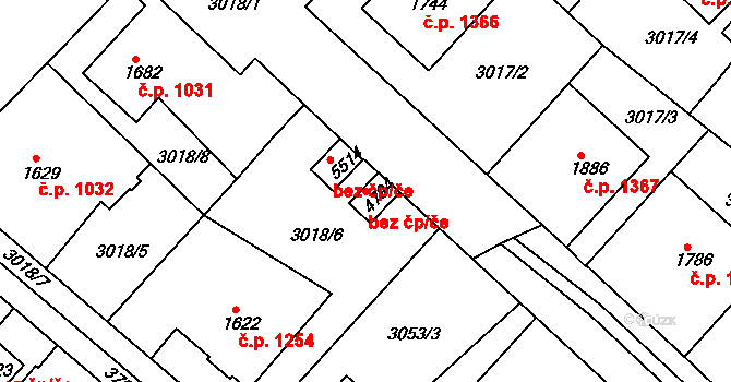 Rakovník 44443552 na parcele st. 4794 v KÚ Rakovník, Katastrální mapa