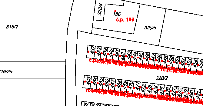 Maršov 359, Krupka na parcele st. 439 v KÚ Maršov u Krupky, Katastrální mapa