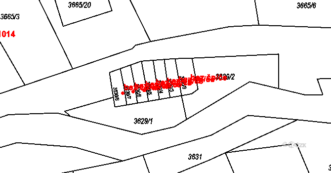 Frýdlant nad Ostravicí 42967554 na parcele st. 3630/4 v KÚ Frýdlant nad Ostravicí, Katastrální mapa