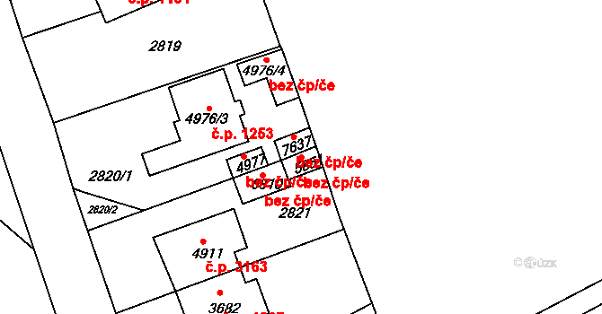 Havlíčkův Brod 44529554 na parcele st. 5851 v KÚ Havlíčkův Brod, Katastrální mapa
