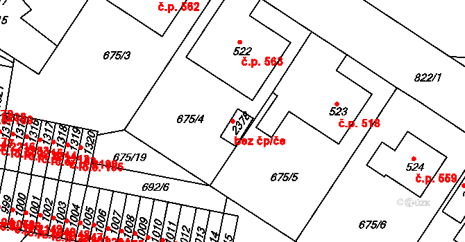 Sezimovo Ústí 42330556 na parcele st. 2378 v KÚ Sezimovo Ústí, Katastrální mapa