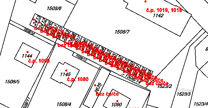 Třebechovice pod Orebem 48886556 na parcele st. 2403 v KÚ Třebechovice pod Orebem, Katastrální mapa