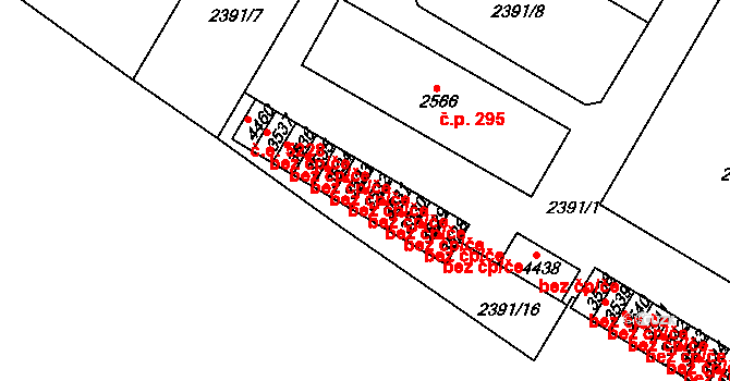 Česká Třebová 45439559 na parcele st. 3532 v KÚ Česká Třebová, Katastrální mapa