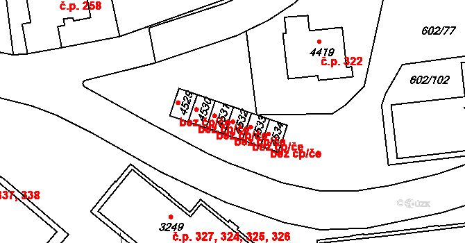Trutnov 49243560 na parcele st. 4532 v KÚ Trutnov, Katastrální mapa