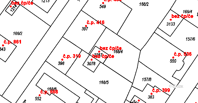 Neratovice 43039561 na parcele st. 2257 v KÚ Neratovice, Katastrální mapa
