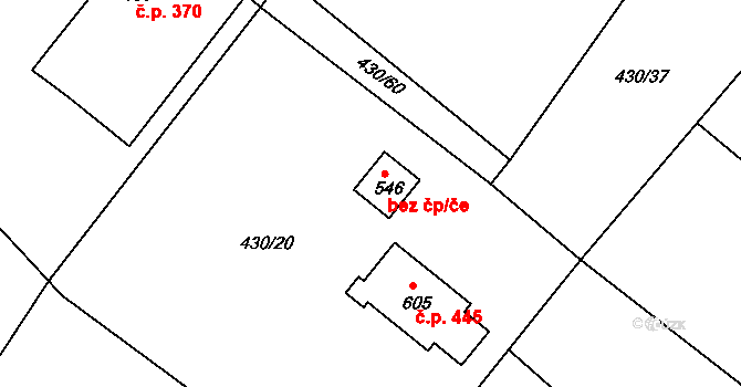 Dolní Poustevna 45114561 na parcele st. 546 v KÚ Dolní Poustevna, Katastrální mapa
