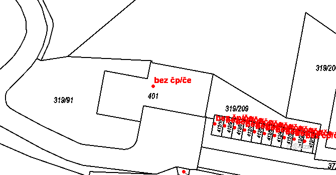 Lenora 103, Katastrální mapa