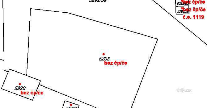 Česká Lípa 45918562 na parcele st. 5293 v KÚ Česká Lípa, Katastrální mapa