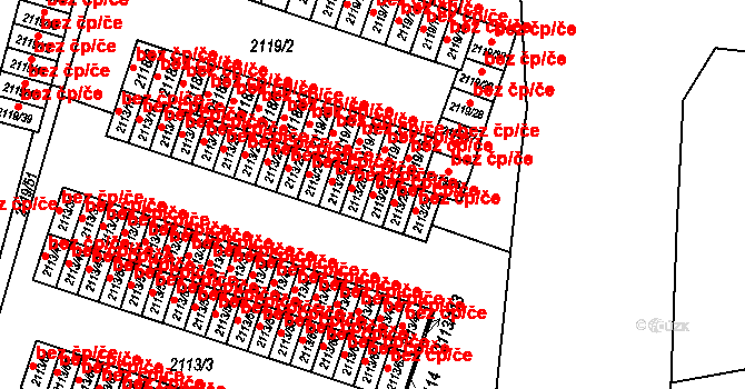 Dobruška 48458562 na parcele st. 2113/27 v KÚ Dobruška, Katastrální mapa