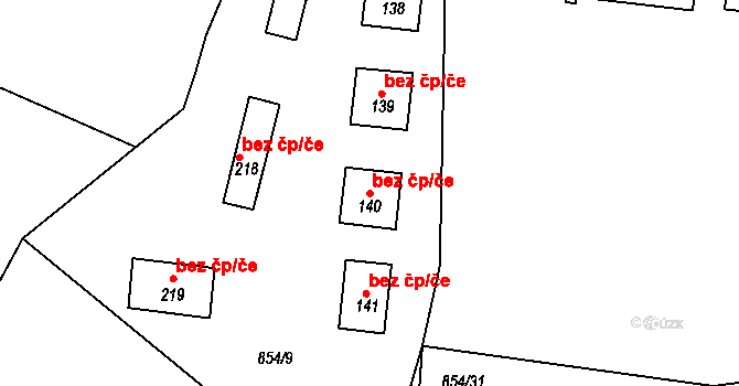 Dolní Lukavice 47425563 na parcele st. 140 v KÚ Lišice u Dolní Lukavice, Katastrální mapa