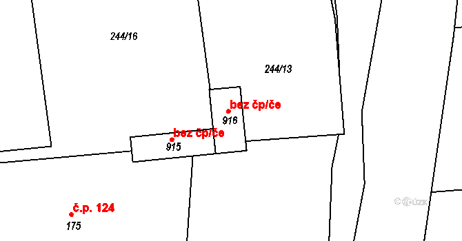 Objekt 104700564, Katastrální mapa