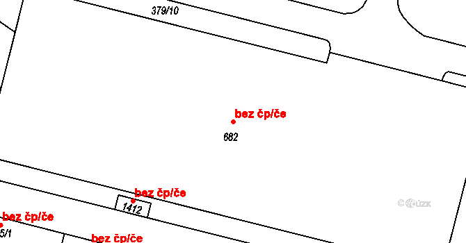 Jevíčko 46406565 na parcele st. 682 v KÚ Jevíčko-předměstí, Katastrální mapa