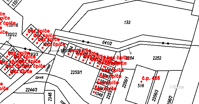 Hanušovice 48159565 na parcele st. 793 v KÚ Hanušovice, Katastrální mapa