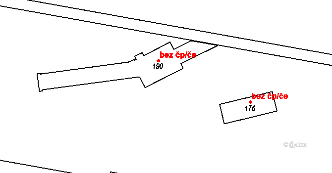 Trnávka 40379566 na parcele st. 190 v KÚ Trnávka, Katastrální mapa