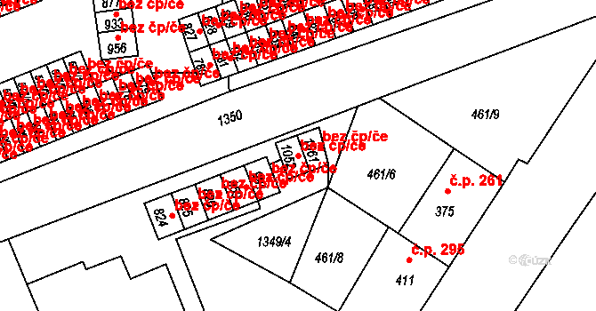 Žacléř 39075567 na parcele st. 1052 v KÚ Žacléř, Katastrální mapa