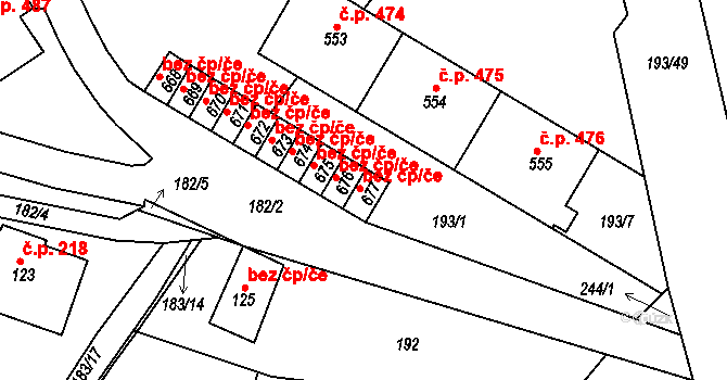 Jablonec nad Jizerou 49600567 na parcele st. 677 v KÚ Jablonec nad Jizerou, Katastrální mapa