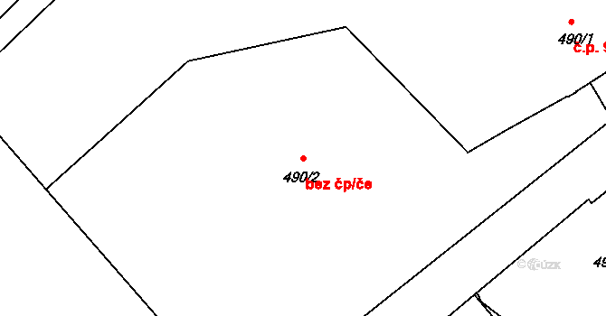 Mladá Boleslav 45323569 na parcele st. 490/2 v KÚ Mladá Boleslav, Katastrální mapa
