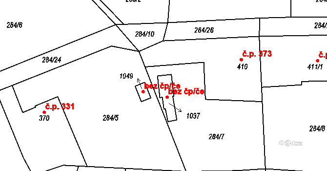 Nepomuk 47047569 na parcele st. 1037 v KÚ Nepomuk, Katastrální mapa