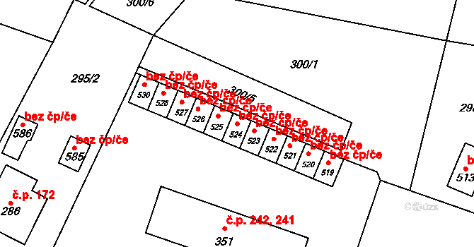 Slatina nad Zdobnicí 48847569 na parcele st. 524 v KÚ Slatina nad Zdobnicí, Katastrální mapa
