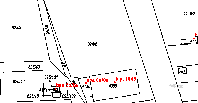 Objekt 81426569, Katastrální mapa