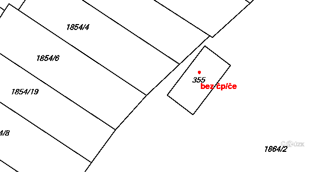 Březník 252, Katastrální mapa