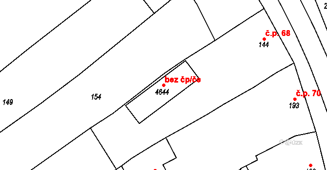 Otaslavice 82075573 na parcele st. 4644 v KÚ Otaslavice, Katastrální mapa