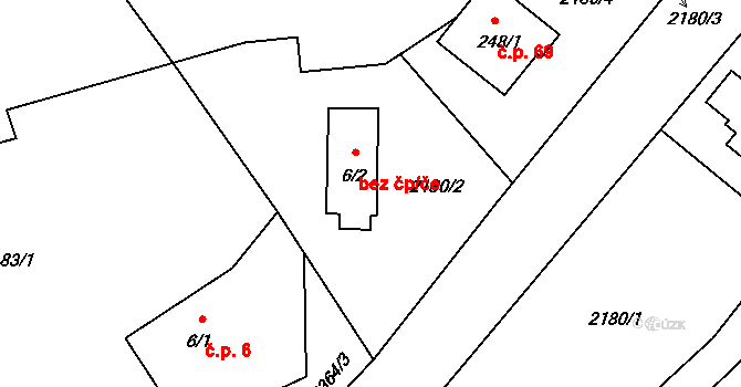 Třinec 46461574 na parcele st. 64 v KÚ Horní Líštná, Katastrální mapa