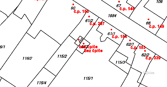 Sezemice 48428574 na parcele st. 987 v KÚ Sezemice nad Loučnou, Katastrální mapa