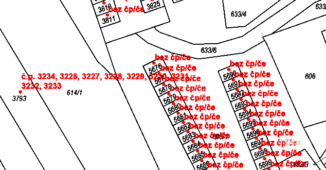 Jablonec nad Nisou 2280, Katastrální mapa