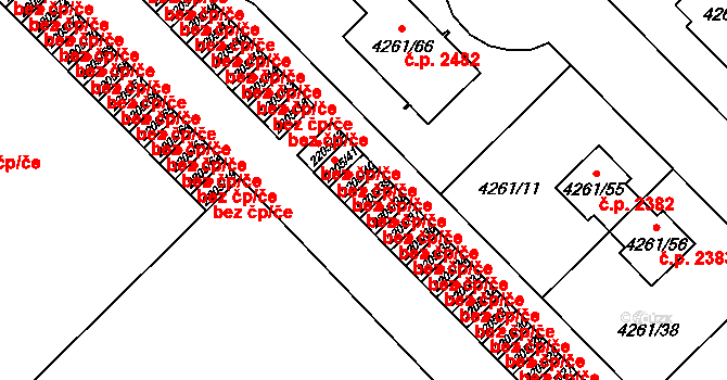 Zábřeh 44976577 na parcele st. 2205/39 v KÚ Zábřeh na Moravě, Katastrální mapa