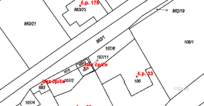 Objekt 99075580, Katastrální mapa