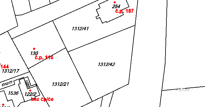 Pičín 179, Katastrální mapa