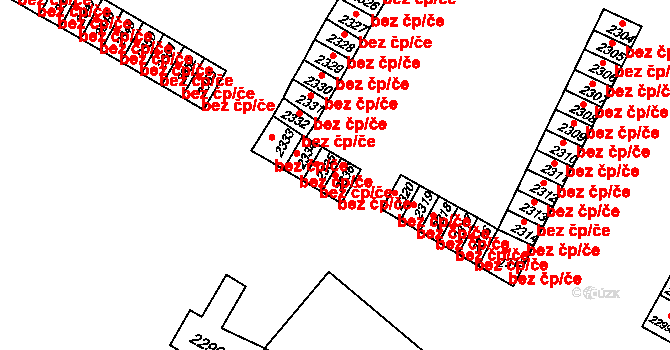 Česká Lípa 39730581 na parcele st. 2336 v KÚ Česká Lípa, Katastrální mapa