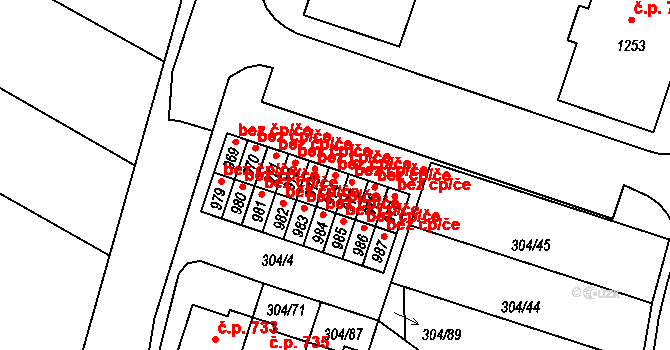 Kardašova Řečice 42677581 na parcele st. 974 v KÚ Kardašova Řečice, Katastrální mapa