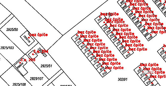 Kopřivnice 44837585 na parcele st. 3113 v KÚ Kopřivnice, Katastrální mapa