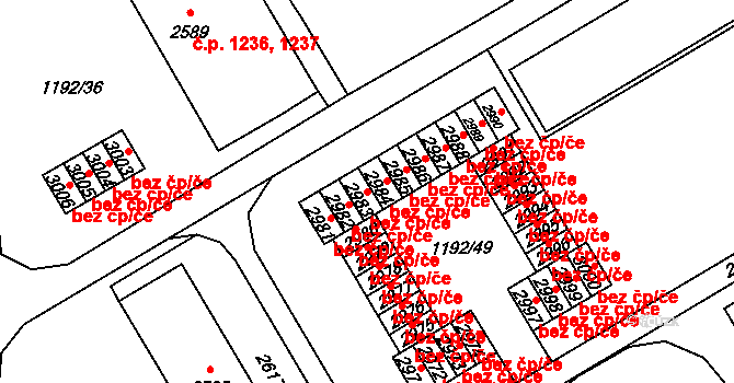 Beroun 43517587 na parcele st. 2983 v KÚ Beroun, Katastrální mapa