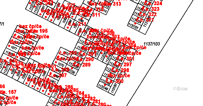 Moravský Krumlov 38747588 na parcele st. 1137/42 v KÚ Moravský Krumlov, Katastrální mapa