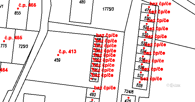 Nová Včelnice 47576588 na parcele st. 910 v KÚ Nová Včelnice, Katastrální mapa