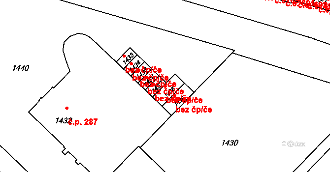 Havířov 47987588 na parcele st. 1438 v KÚ Havířov-město, Katastrální mapa