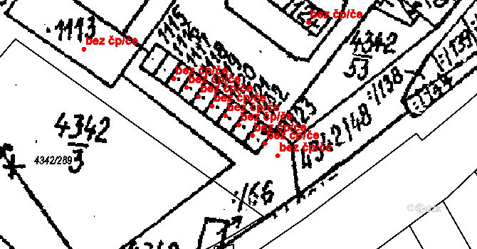 Kobylí 47110589 na parcele st. 1120/2 v KÚ Kobylí na Moravě, Katastrální mapa