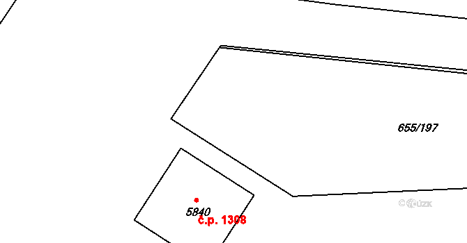 Objekt 51501589, Katastrální mapa