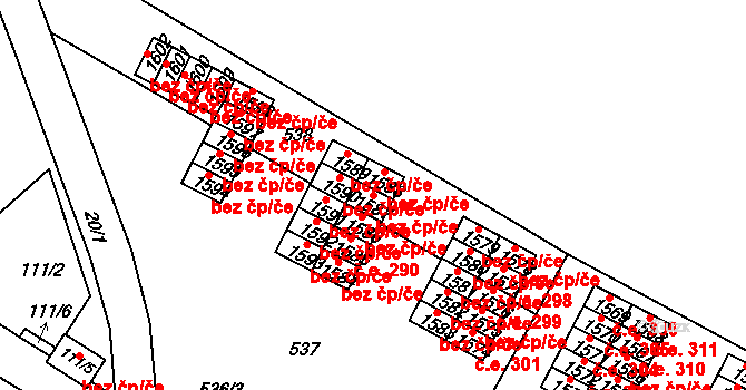 Ostopovice 288, Katastrální mapa