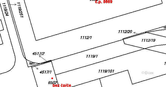 Objekt 49186591, Katastrální mapa