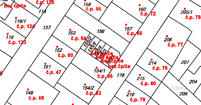 Teplice 78801591 na parcele st. 155/3 v KÚ Prosetice, Katastrální mapa